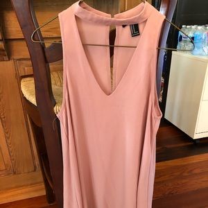 Blush pink dress